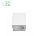 CHLOE COMPLETE NATYNKOWA 7W CCT 230V 45ST IP20 UGR<19 90x90X100MM BIAŁY KWADRATOWA