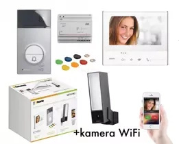 Bticino 363913 Zestaw Classe 300X13E + SMART Kamera NETATMO Presence  