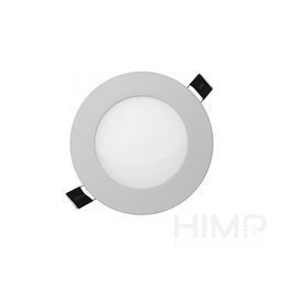 ALGINE ECO LED ROUND 230V 12W IP20 CW SUFITOWE biała ramka podtynkowa