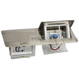 Puszka podłogowa Pop-up do wyposażenia, 6 (2x3) modułów, stal nierdzewna Legrand 054022