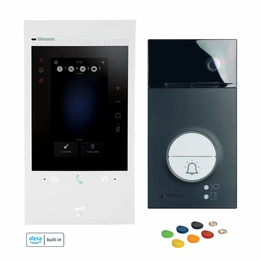 Zestaw wideodomofonowy Classe 300EOS with Netatmo asystent głosowy Alexa - czarny 363915 Legrand