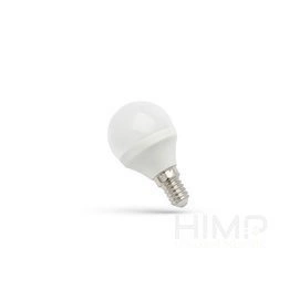 LED KULKA E-14 230V 6W CW SPECTRUM