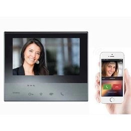 Wideodomofon 7" czarny panel Classe 300X13E SMART z wi-fi Bticino 344643