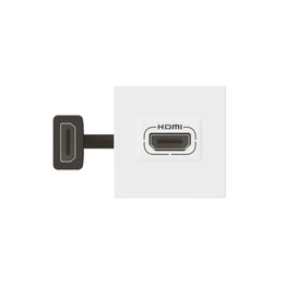 Gniazdo Mosaic HDMI 2-modułowe białe Legrand 078979L