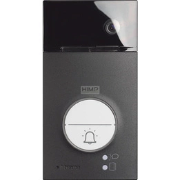 Czarny panel zewnętrzny N/T wideo Linia 3000 z kamerą szerokokątną i czytnikiem RFID Legrand 343093