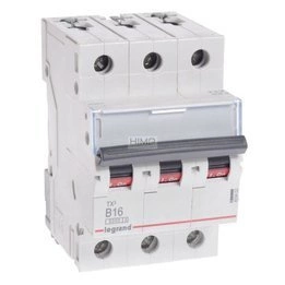 Wyłącznik nadprądowy 3P B16A 6kA AC S303 TX3 Legrand 403402