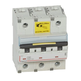 DX³ 16 kA Wyłącznik trójbiegunowy 80 A Legrand 409280