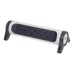 Przedłużacz obrotowy 3X2P+Z - z wyłącznikiem - bez przewodu Legrand 049464