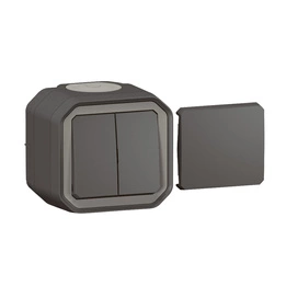 Nowe Plexo - Łącznik typ transformer, komplet natynkowy 10AX-250V~ - antracyt - Legrand 069789L