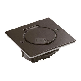 Kwadratowa pokrywa do gniazd pojedyncza GRAFIT Legrand 089750