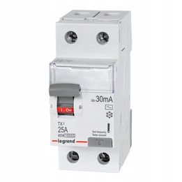 Wyłącznik Różnicowoprądowy P 302 2P 25A 30MA Typ AC SeriiTX³ Legrand 411509