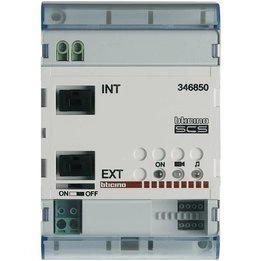 Interfejs podsystemu wideodomofonowego w mieszkaniu Legrand 346850