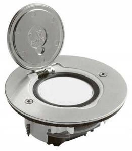 Gniazdo podłogowe z ładowarką USB typ A IP44 INOX Legrand 089701