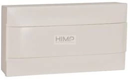 Rozdzielnica natynkowa 1x18 Practibox S z klapka białą Legrand 137426