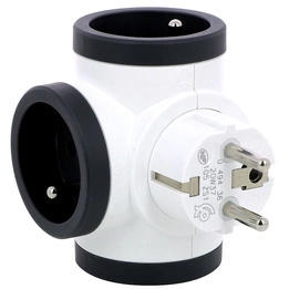 Rozgałęźnik obrotowy 3X2P+Z-B/G Legrand 049436