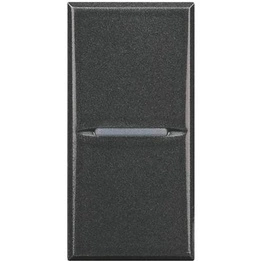 AXOLUTE - Łącznik schodowy 10AX (zaciski automatyczne) 1 moduł AXIAL antracyt Bticino HS4003AN