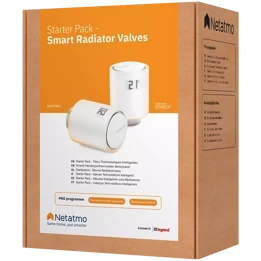 Zestaw głowic termostatycznych smart NETATMO VALVES SET NVP-PRO 4 lata