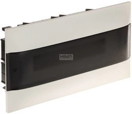 Rozdzielnica podtynkowa PRACTIBOX S 1X18 drzwi przeźroczyste Legrand 137376